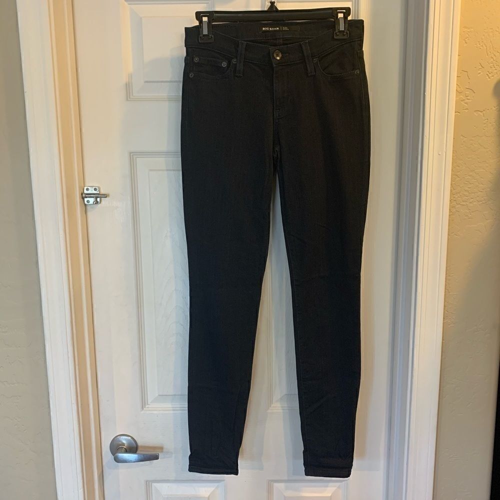 Big Star Alex Skinny Jeans Dark Denim Color